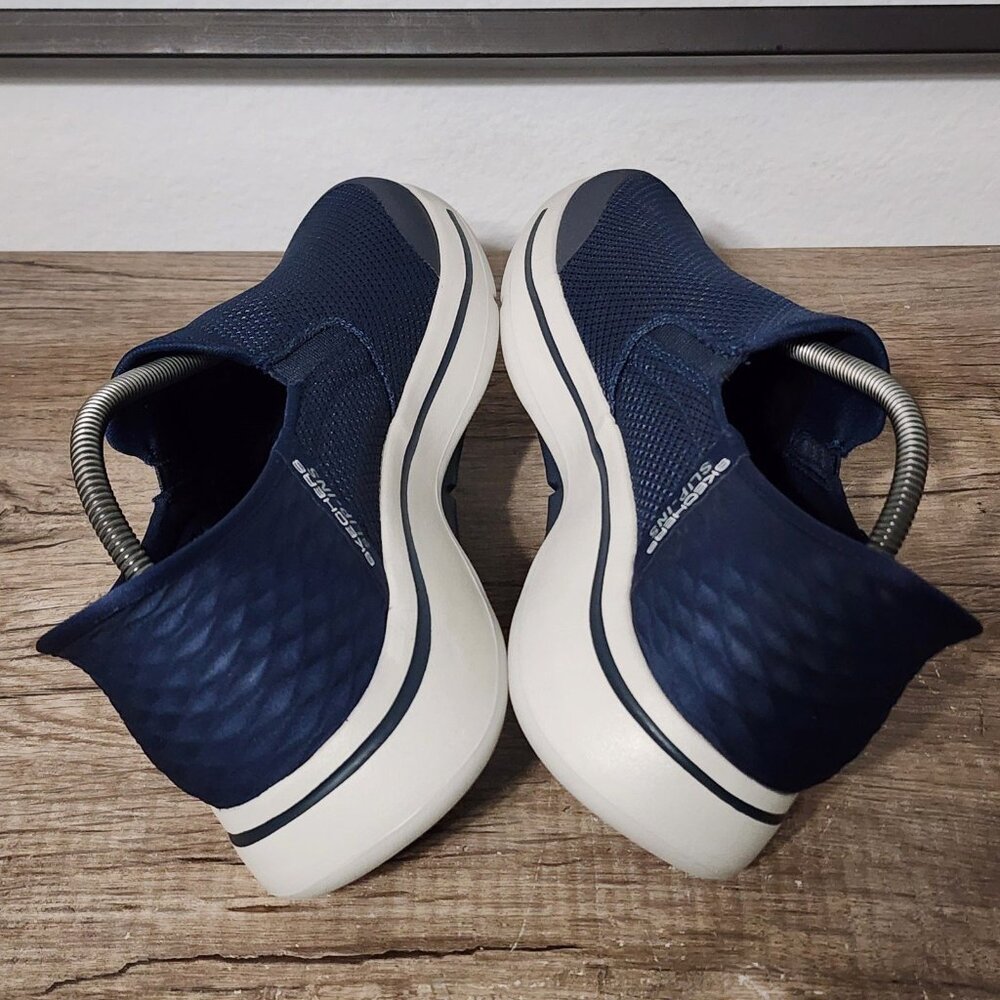 Skechers Go Walk Arch Fit Hands Free Slip-Ins Men's Shoes Size 10 Blue - Picture 5 of 9